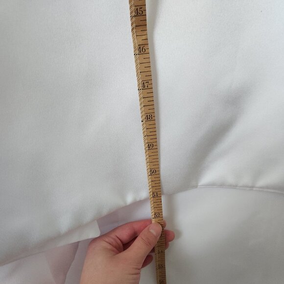 Elegant Satin Mermaid Wedding Dress With Detachable Bow and Train - Picture 7 of 15